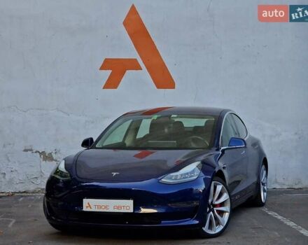 Синий Тесла Модель 3, объемом двигателя 0 л и пробегом 98 тыс. км за 19990 $, фото 12 на Automoto.ua