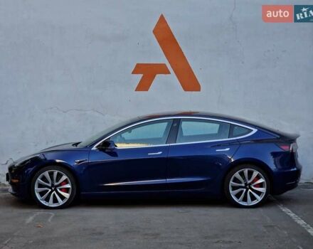 Синий Тесла Модель 3, объемом двигателя 0 л и пробегом 98 тыс. км за 19990 $, фото 20 на Automoto.ua