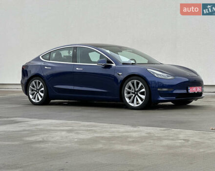 Синий Тесла Модель 3, объемом двигателя 0 л и пробегом 138 тыс. км за 15999 $, фото 1 на Automoto.ua