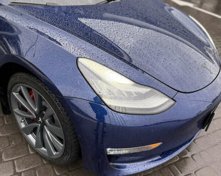 Синий Тесла Модель 3, объемом двигателя 0 л и пробегом 79 тыс. км за 18900 $, фото 9 на Automoto.ua