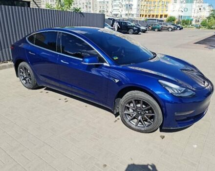 Синий Тесла Модель 3, объемом двигателя 0 л и пробегом 45 тыс. км за 23599 $, фото 5 на Automoto.ua