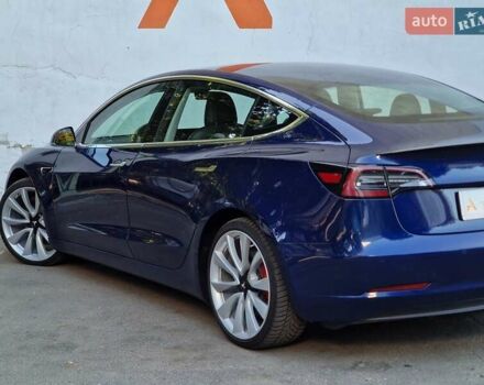 Синий Тесла Модель 3, объемом двигателя 0 л и пробегом 98 тыс. км за 19990 $, фото 29 на Automoto.ua