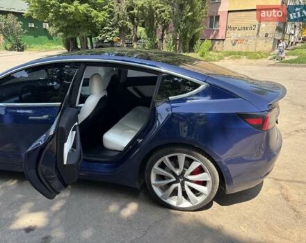 Синий Тесла Модель 3, объемом двигателя 0 л и пробегом 125 тыс. км за 16500 $, фото 5 на Automoto.ua