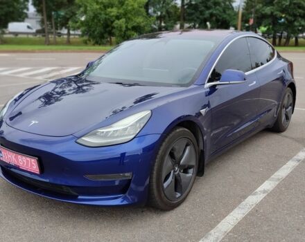 Синій Тесла Модель 3, об'ємом двигуна 0 л та пробігом 162 тис. км за 16700 $, фото 1 на Automoto.ua