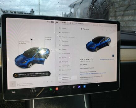 Синій Тесла Модель 3, об'ємом двигуна 0 л та пробігом 146 тис. км за 382 $, фото 6 на Automoto.ua
