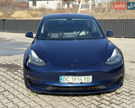 Синий Тесла Модель 3, объемом двигателя 0 л и пробегом 156 тыс. км за 14900 $, фото 2 на Automoto.ua