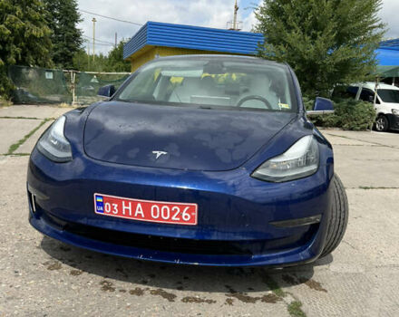 Синий Тесла Модель 3, объемом двигателя 0 л и пробегом 180 тыс. км за 15700 $, фото 1 на Automoto.ua