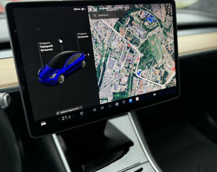 Синий Тесла Модель 3, объемом двигателя 0 л и пробегом 79 тыс. км за 18900 $, фото 21 на Automoto.ua