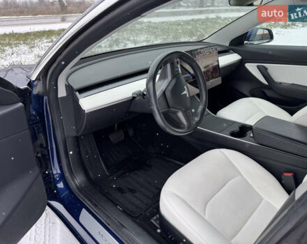 Синий Тесла Модель 3, объемом двигателя 0 л и пробегом 136 тыс. км за 17800 $, фото 9 на Automoto.ua