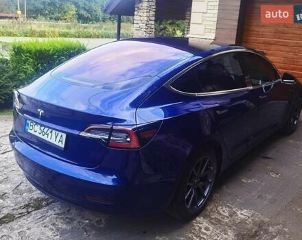 Синий Тесла Модель 3, объемом двигателя 0 л и пробегом 50 тыс. км за 21000 $, фото 2 на Automoto.ua