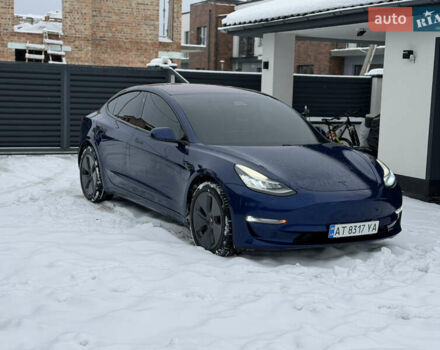 Синий Тесла Модель 3, объемом двигателя 0 л и пробегом 119 тыс. км за 15900 $, фото 2 на Automoto.ua