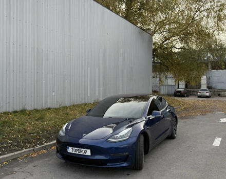 Синий Тесла Модель 3, объемом двигателя 0 л и пробегом 103 тыс. км за 18500 $, фото 1 на Automoto.ua