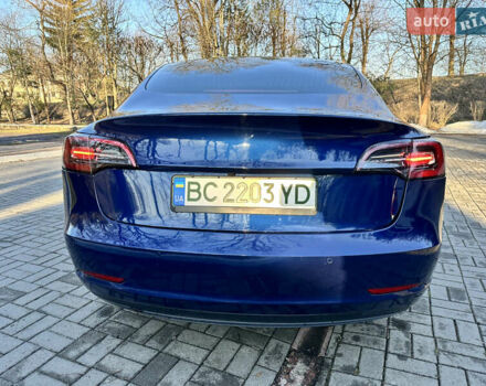 Синий Тесла Модель 3, объемом двигателя 0 л и пробегом 145 тыс. км за 13999 $, фото 4 на Automoto.ua