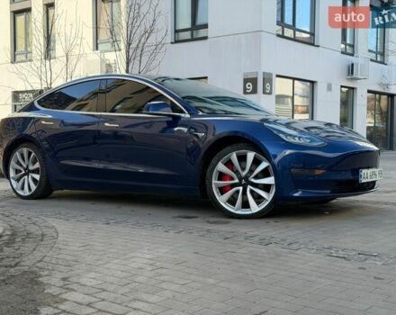 Синий Тесла Модель 3, объемом двигателя 0 л и пробегом 115 тыс. км за 18999 $, фото 16 на Automoto.ua