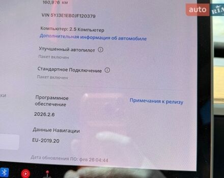 Синий Тесла Модель 3, объемом двигателя 0 л и пробегом 160 тыс. км за 17500 $, фото 19 на Automoto.ua