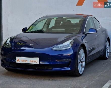 Синий Тесла Модель 3, объемом двигателя 0 л и пробегом 98 тыс. км за 19990 $, фото 4 на Automoto.ua
