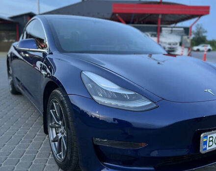 Синий Тесла Модель 3, объемом двигателя 0 л и пробегом 96 тыс. км за 17999 $, фото 1 на Automoto.ua