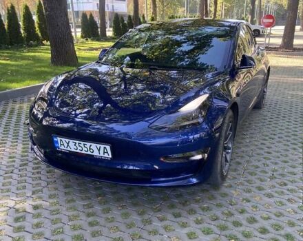 Синий Тесла Модель 3, объемом двигателя 0 л и пробегом 82 тыс. км за 17500 $, фото 6 на Automoto.ua