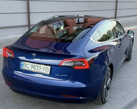 Синий Тесла Модель 3, объемом двигателя 0 л и пробегом 104 тыс. км за 16999 $, фото 8 на Automoto.ua