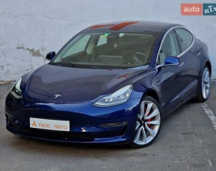Синий Тесла Модель 3, объемом двигателя 0 л и пробегом 98 тыс. км за 19990 $, фото 13 на Automoto.ua