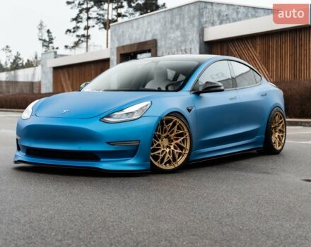 Синий Тесла Модель 3, объемом двигателя 0 л и пробегом 97 тыс. км за 40000 $, фото 3 на Automoto.ua