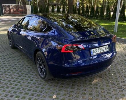 Синий Тесла Модель 3, объемом двигателя 0 л и пробегом 82 тыс. км за 17500 $, фото 1 на Automoto.ua