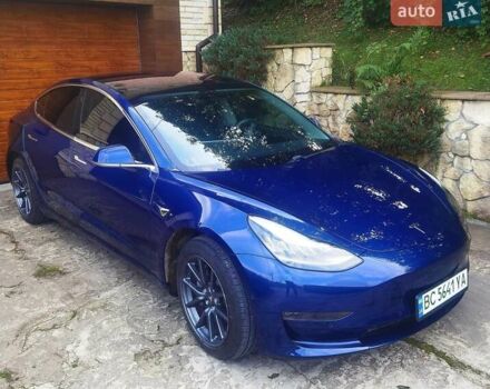 Синий Тесла Модель 3, объемом двигателя 0 л и пробегом 50 тыс. км за 21000 $, фото 8 на Automoto.ua