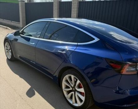 Синий Тесла Модель 3, объемом двигателя 0 л и пробегом 80 тыс. км за 19700 $, фото 7 на Automoto.ua