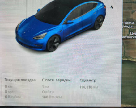 Синий Тесла Модель 3, объемом двигателя 0 л и пробегом 114 тыс. км за 20500 $, фото 9 на Automoto.ua