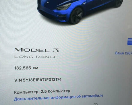 Синій Тесла Модель 3, об'ємом двигуна 0 л та пробігом 135 тис. км за 15800 $, фото 24 на Automoto.ua
