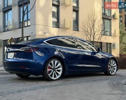 Синий Тесла Модель 3, объемом двигателя 0 л и пробегом 115 тыс. км за 18999 $, фото 13 на Automoto.ua