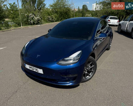 Синий Тесла Модель 3, объемом двигателя 0 л и пробегом 97 тыс. км за 19300 $, фото 6 на Automoto.ua