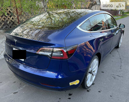 Синий Тесла Модель 3, объемом двигателя 0 л и пробегом 73 тыс. км за 36700 $, фото 11 на Automoto.ua
