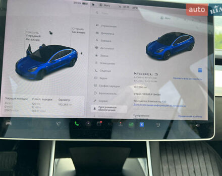 Синий Тесла Модель 3, объемом двигателя 0 л и пробегом 180 тыс. км за 15700 $, фото 7 на Automoto.ua