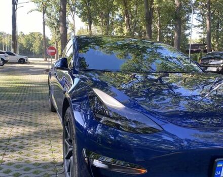 Синий Тесла Модель 3, объемом двигателя 0 л и пробегом 82 тыс. км за 17500 $, фото 18 на Automoto.ua