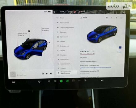 Синий Тесла Модель 3, объемом двигателя 0 л и пробегом 98 тыс. км за 20000 $, фото 19 на Automoto.ua