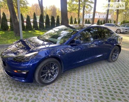 Синий Тесла Модель 3, объемом двигателя 0 л и пробегом 82 тыс. км за 17500 $, фото 7 на Automoto.ua