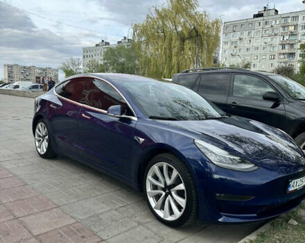 Синий Тесла Модель 3, объемом двигателя 0 л и пробегом 112 тыс. км за 18300 $, фото 6 на Automoto.ua
