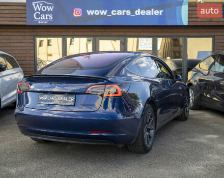 Синий Тесла Модель 3, объемом двигателя 0 л и пробегом 42 тыс. км за 18200 $, фото 5 на Automoto.ua