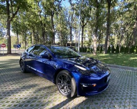 Синий Тесла Модель 3, объемом двигателя 0 л и пробегом 82 тыс. км за 17500 $, фото 23 на Automoto.ua