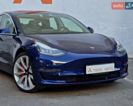 Синий Тесла Модель 3, объемом двигателя 0 л и пробегом 98 тыс. км за 19990 $, фото 11 на Automoto.ua