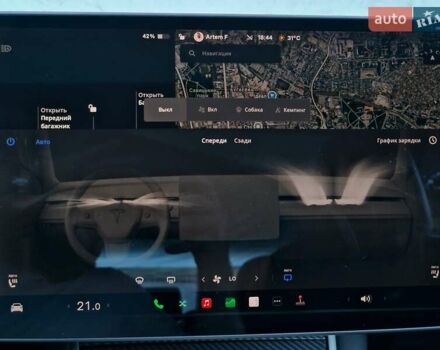 Синий Тесла Модель 3, объемом двигателя 0 л и пробегом 98 тыс. км за 19990 $, фото 65 на Automoto.ua