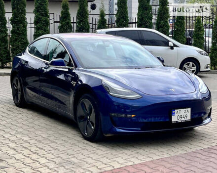 Синий Тесла Модель 3, объемом двигателя 0 л и пробегом 145 тыс. км за 20999 $, фото 1 на Automoto.ua