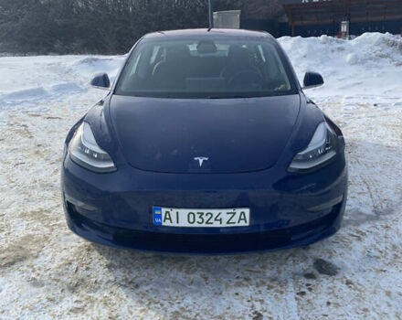 Синій Тесла Модель 3, об'ємом двигуна 0 л та пробігом 63 тис. км за 18300 $, фото 1 на Automoto.ua