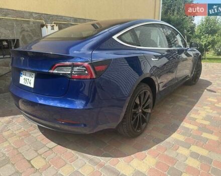 Синий Тесла Модель 3, объемом двигателя 0 л и пробегом 69 тыс. км за 19320 $, фото 3 на Automoto.ua