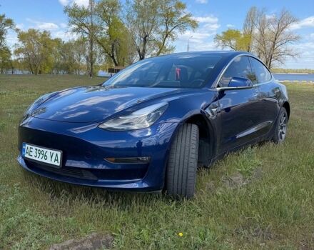 Синий Тесла Модель 3, объемом двигателя 0 л и пробегом 160 тыс. км за 17500 $, фото 1 на Automoto.ua