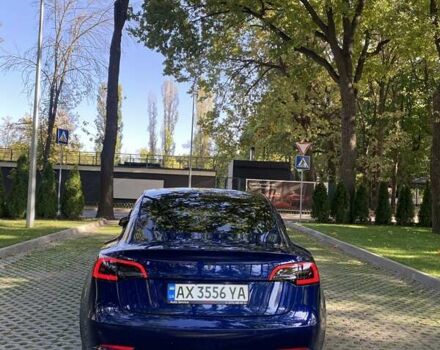 Синий Тесла Модель 3, объемом двигателя 0 л и пробегом 82 тыс. км за 17500 $, фото 22 на Automoto.ua