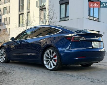 Синий Тесла Модель 3, объемом двигателя 0 л и пробегом 115 тыс. км за 18999 $, фото 8 на Automoto.ua