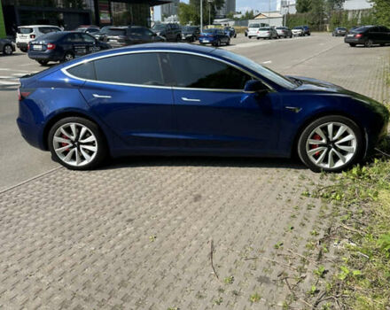 Синий Тесла Модель 3, объемом двигателя 0 л и пробегом 89 тыс. км за 15000 $, фото 2 на Automoto.ua