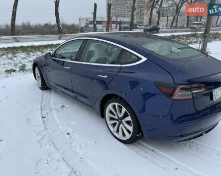 Синий Тесла Модель 3, объемом двигателя 0 л и пробегом 136 тыс. км за 17800 $, фото 1 на Automoto.ua